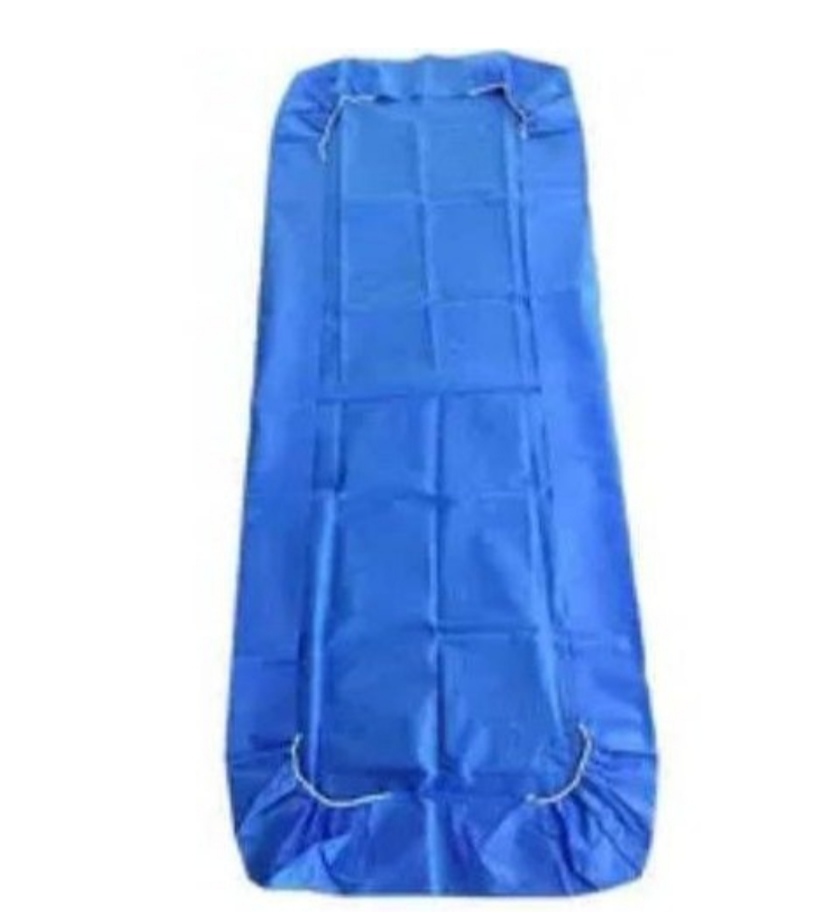 ملحفه کشدار یکبار مصرف آبی 220*80 - 25 گرم